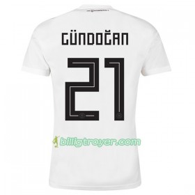 Billige Fotballdrakter Tyskland Gundogan 21 VM 2018 Hjemmedraktsett